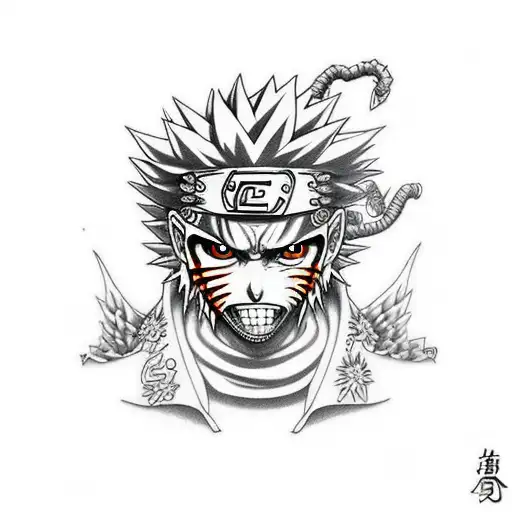 shinigami naruto tattoo design idea