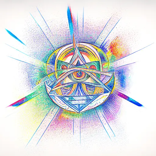 illuminate  tattoo design idea
