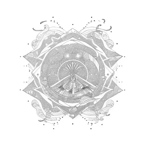in peace may you leave this shore tattoo design idea