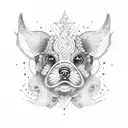 cavoodle tattoo design idea