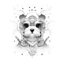 cavoodle tattoo design idea
