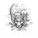 rest in peace tattoo design idea