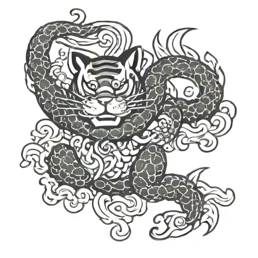 Garfield tattoo design idea