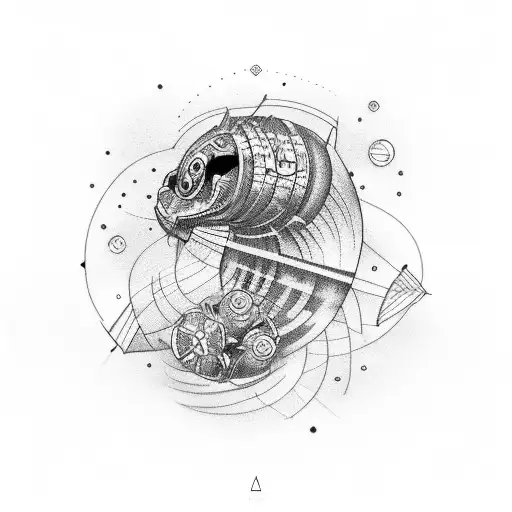 electrical  tattoo design idea