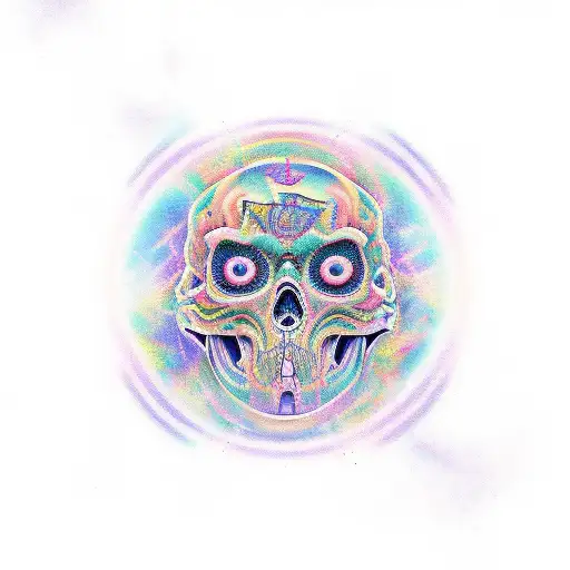 DMT tattoo design idea
