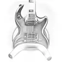 les paul guitar  tattoo design idea