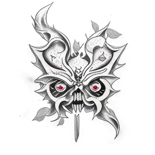 Black Clover tattoo design idea