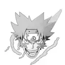 Naruto, One Piece, Black Clover tattoo design idea