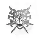 Naruto, One Piece, Black Clover tattoo design idea