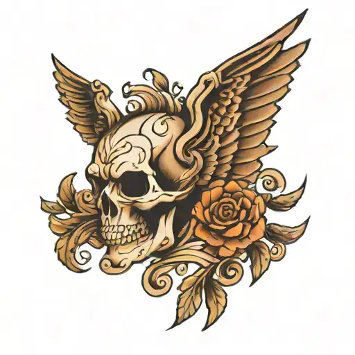 brown pride tattoo design idea