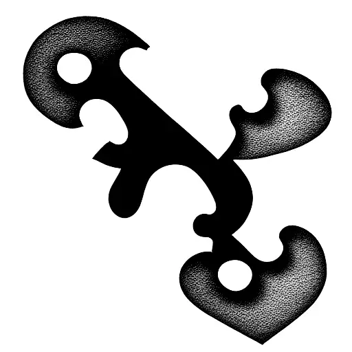 puzzle piece tattoo design idea