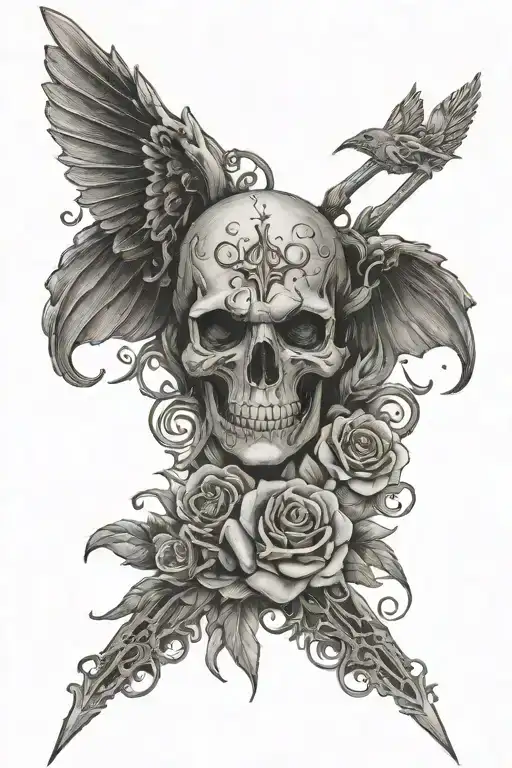 Revenge is the bitter truth tattoo design idea