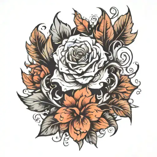 blank tattoo design idea