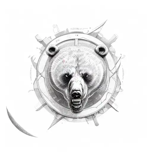 script "to bear this worthily is food fortune" tattoo design idea