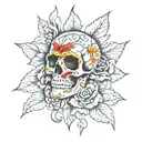 anatomy art tattoo design idea