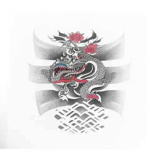 japanese band tattoo for forearm tattoo design idea