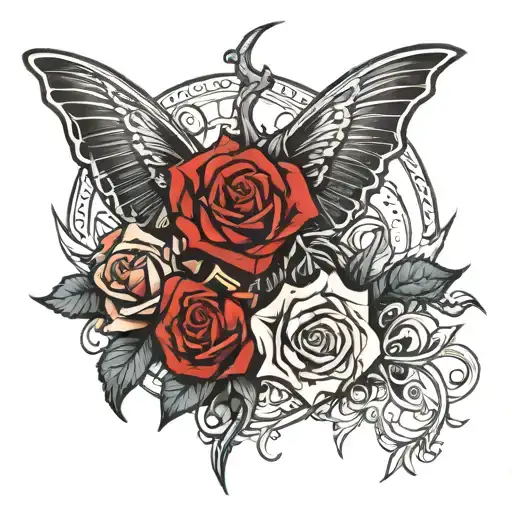 bodom after midnight tattoo design idea