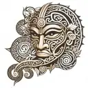 Maori and realistic styles. Programming, Personal development, Salsa Music, Technology, Nature tattoo design idea