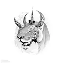 Safari tattoo design idea