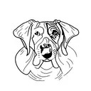 beagle  tattoo design idea