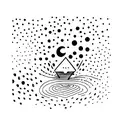 dancing in the rain tattoo design idea