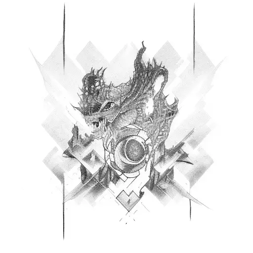 chester bennington, mike shinoda, linkin park tattoo design idea