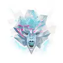 glacier tattoo design idea