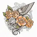 he snapped tattoo design idea