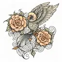 he snapped tattoo design idea