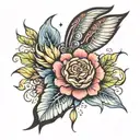 he snapped tattoo design idea