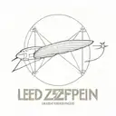 led zeppelin tattoo design idea