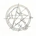 led zeppelin runes tattoo design idea