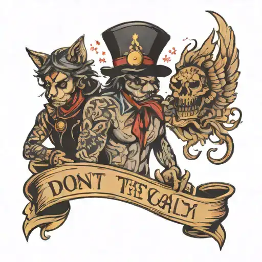 don't test my loyalty   tattoo design idea