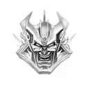 satanic Optimus prime tattoo design idea