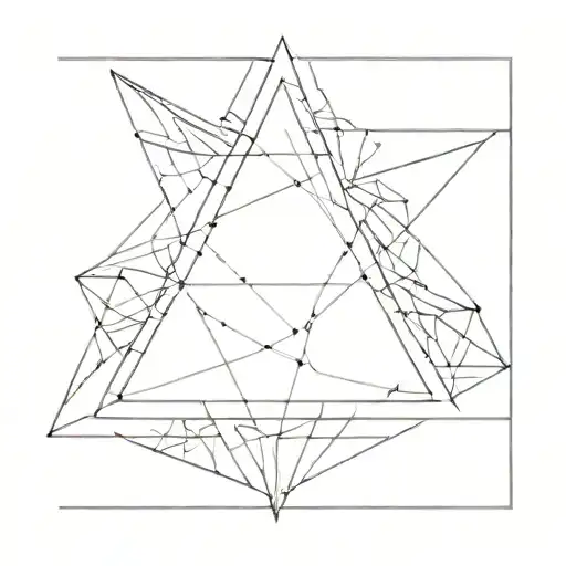 triangle; sofia Sarah jacob tattoo design idea