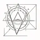 triangle; sofia Sarah jacob tattoo design idea