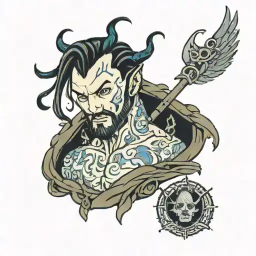 the big Lez show avatar tattoo design idea