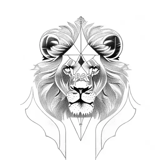 Roy, Lebanon, lion tattoo design idea