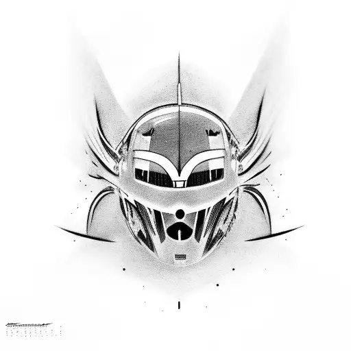 racing e36 bmw tattoo design idea