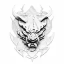 Pantera band tattoo design idea