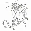 plankton tattoo design idea