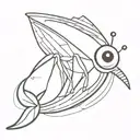 plankton tattoo design idea