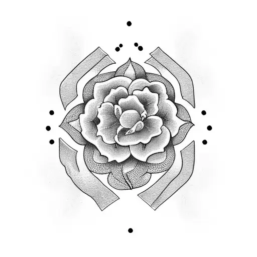 irish, floral, mathematical  tattoo design idea