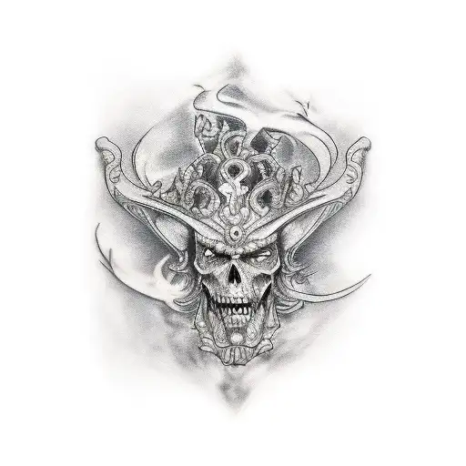 Hades tattoo design idea