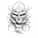 Espada con la hoja rota tattoo design idea