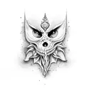 Espada con la hoja rota tattoo design idea