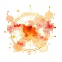 A constellation tattoo design that incorporates symbols of energy, astrology, and manifestation, with a mysterious and unknown vibe tattoo design idea