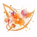 A constellation tattoo design that incorporates symbols of energy, astrology, and manifestation, with a mysterious and unknown vibe tattoo design idea