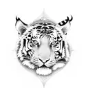 arias and tiger tattoo design idea