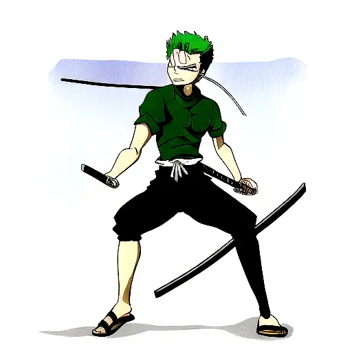roronoa zoro tattoo design idea